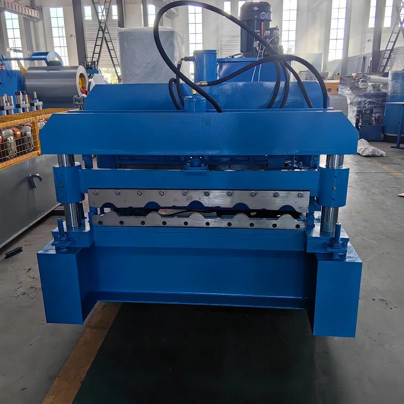 820 glaserad takpannerullformningsmaskin